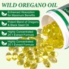 Maani Essence Organic Oregano Oil 6000mg 120 Softgel with Black