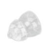10 Pcs Sound Amplifier Dome Soft Silicone Anti Static Dual
