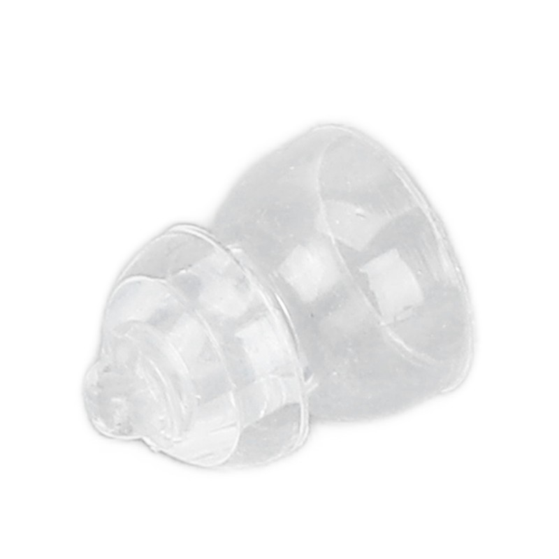 10 Pcs Sound Amplifier Dome Soft Silicone Anti Static Dual