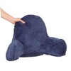 WHAMVOX Plush Backrest Pillow with Arms and Lumbar Support Cozy