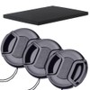 3.2 inches (82 mm) Lens Cap, Set of 3, Inner