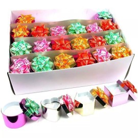 FindingKing 48 Ring Mini Hat Jewelry Display Gift Box Assortment 1 5/8"