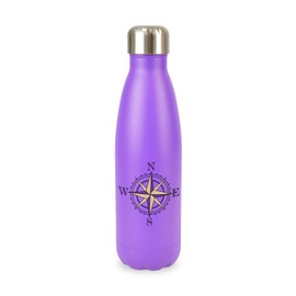 New Spirit Original Compass screw top lid stainless steel water bottle drinks cup water bottle refill cute fun explore travel
