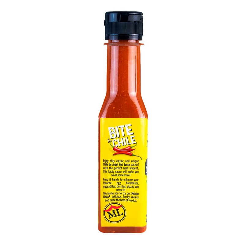 Mexico Lindo Chile de Arbol Hot Sauce Ingredients | 12,190