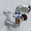 TAISHER 3PCS 304 Stainless Steel Wall Mount Ceiling Mount Adjustable