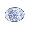 Certified International Octopus Nautical Oval Serving Platter Oceanic 18 x