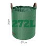 Dihl 272 Litre Heavy Duty Garden Waste Bags, Reusable Rubbish