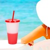 Yisituo 24oz color changing cups (10, Weiß)