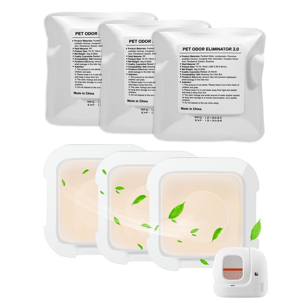 Haliya 6 Pack Pet Odor Eliminator, N50 2.0 Cat Litter