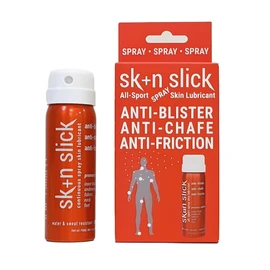 Skin Slick Anti-Chafe and Blister Continuous Spray Skin Lubricant Body Friction Protection for Men and Women