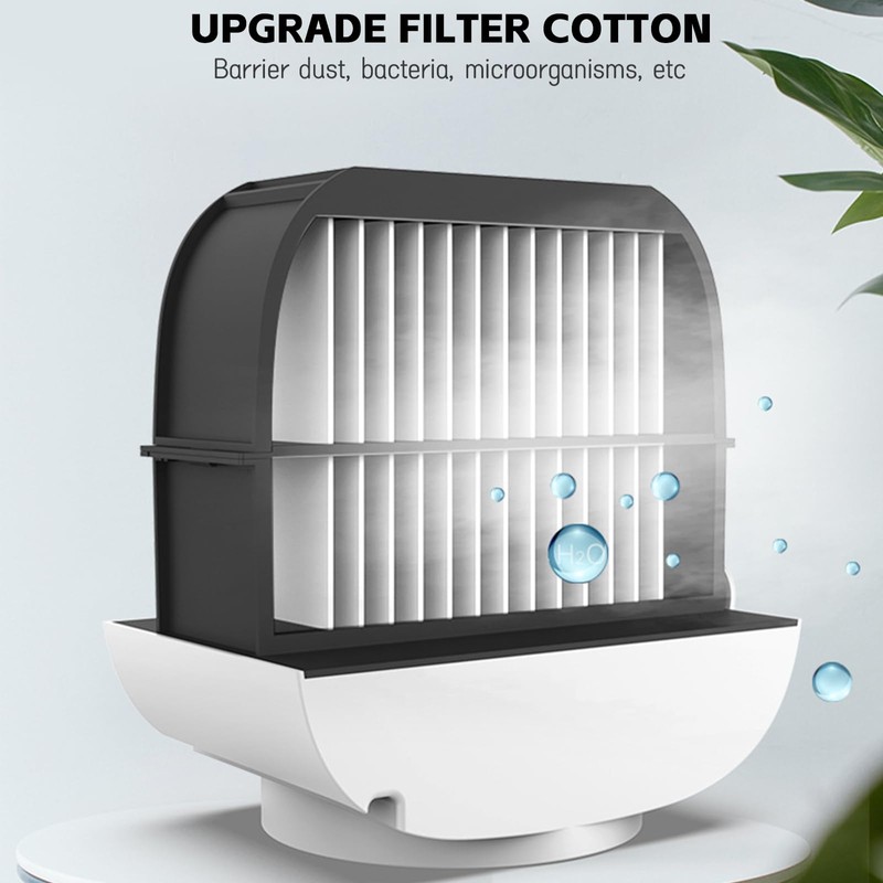 AnnuoYi Portable Air Cooler | Multi-Speed Portable Fan | Quiet