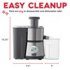 Dash Compact Centrifugal Juicer, Press Juicing Machine, 2-Speed, 2" Wide