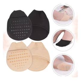 Veraly Media Invisible Antideslizantes Cubierta Punta 2 Pares