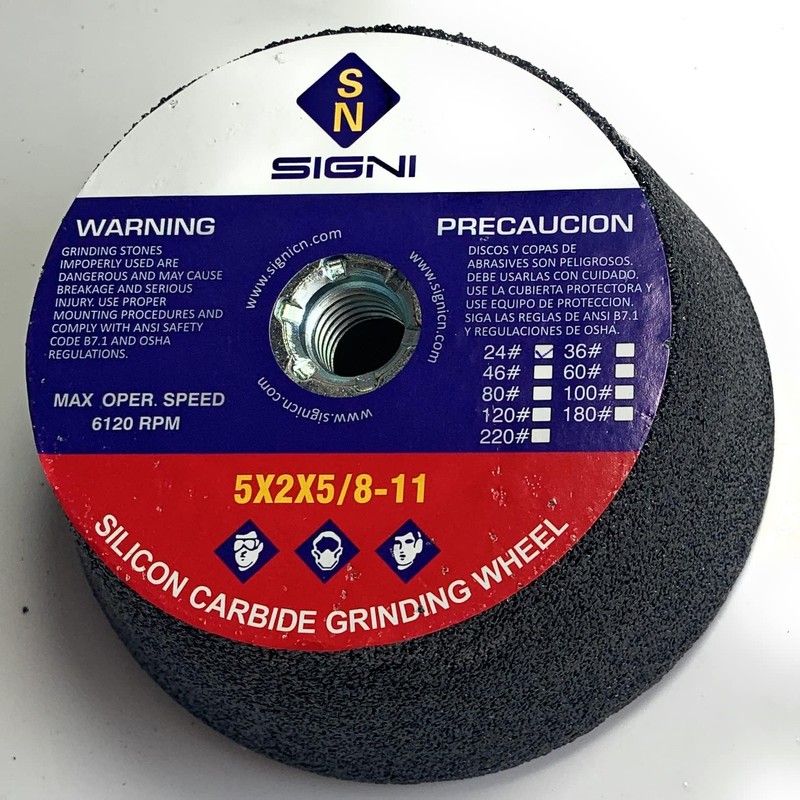 High Performance Flaring Cup Grinding Stone for Granite - 5X2X5/8-11