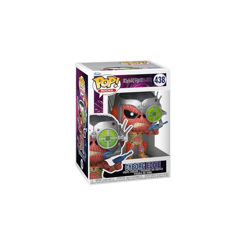 Funko Pop! Rocks: Iron Maiden - Cyborg Eddie