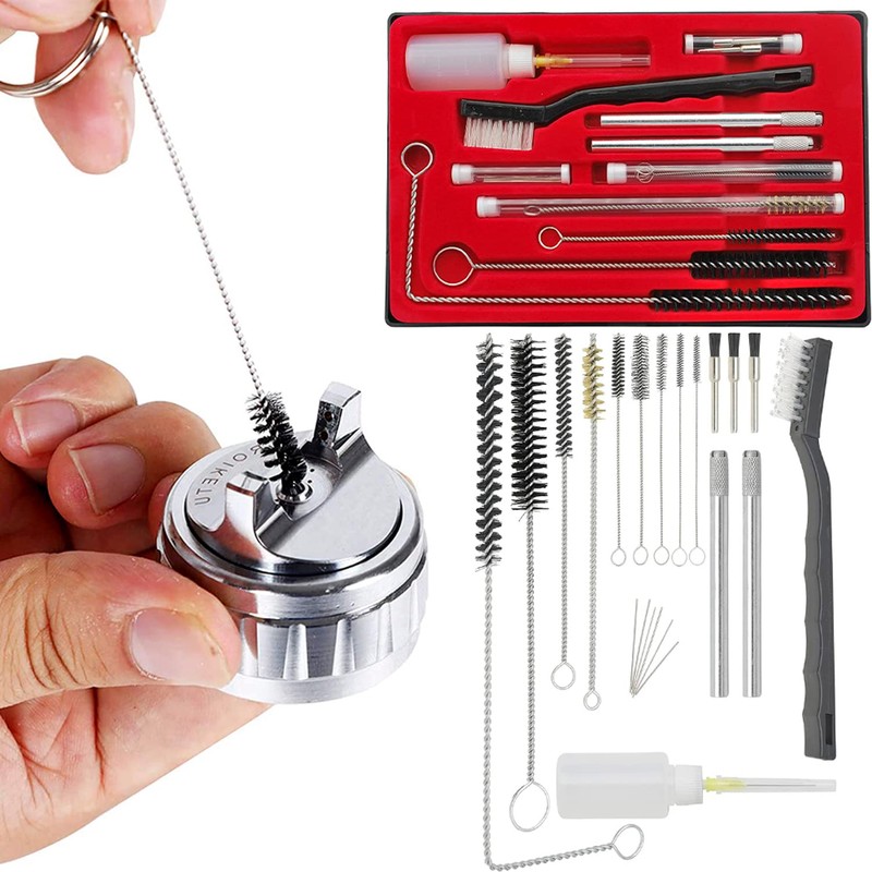 YUZES Professional 23 Pcs Set Cleaning Kit for Cleaning Spray