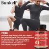 Bunkell Adrenal Support Supplement - Supports Healthy Adrenal Function 120