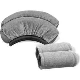 Elfzone Pads for Crutches - 4PCS Crutch Pads for crutches underarm，Armpits Universal Medical Padding for Crutches for Adults, Washable Padded Covers with Thick Soft Memory Foam (Universal-Large)