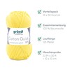 Gründl Cotton Quick Uni Value Pack of 10 Balls, Hand