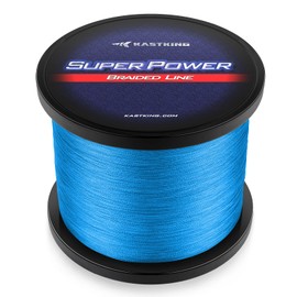 KastKing Superpower Braided Fishing Line, Ocean Blue, 6LB, 150 Yds