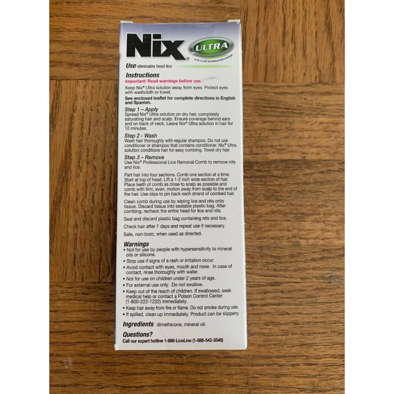 Nix Ultra Lice Elimination System-Brand New-SHIPS N 24 HOURS