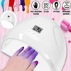 LAMJAD LED Nail Dryer,36 W UV Nail Lamp for Gel