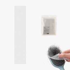Brush Shedding Dust Removal Sheet Air Cushion Brush Cleaning Net Cleaning Sheet Wholesale Air Bag Comb Cleaning Net Cleaning Cotton Sheet Cleaning Comb Protection Net 50 Pieces (A)