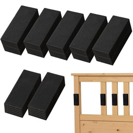 20 PCS Headboard Stoppers for Wall, EVA Foam Headboard Wall Protector Furniture Bed Stoppers for Headboards Furniture Pads Noise Bed Couch Stopper Pads Headboards Bumper, 10pcs (15mm) + 10pcs (5mm)