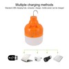 Portable LED Bulb Rechargerable Lamp for Night Market Camping Tent