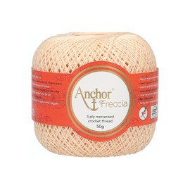 Anchor 4771012-01010 Crochet Yarn, 100% Cotton, 1010, Thickness 12, 88 g