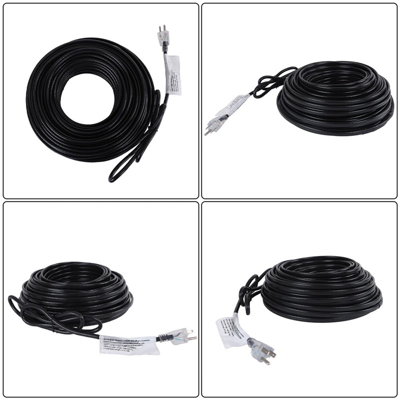 elfinrm 140FT Heating Tape for Roof and Gutters, Self-Regulating Heating