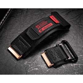 torbollo Watch Band Compatible with Versa 3/Versa 4/Sense/Sense 2, Robust Nylon Sport Adjustable Strap Military Tactical Style Replacement Strap for Men