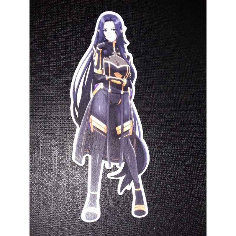 Gamma The Eminence in Shadow Glossy Sticker Anime Appliances, Walls,