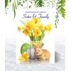 Sister & Family Easter Card - Medium Sized Card (A5