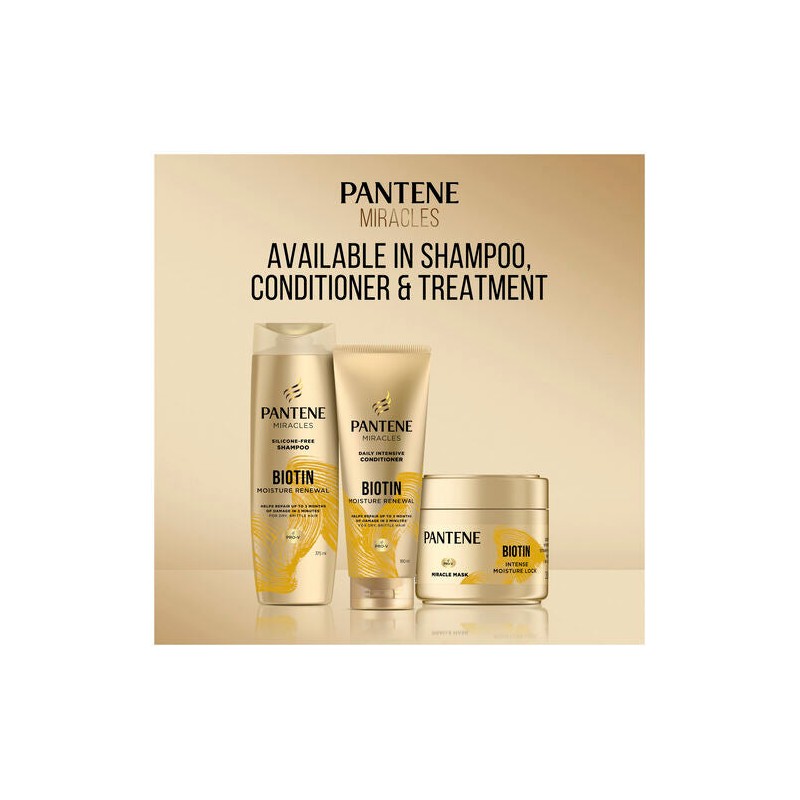 Pantene Pro-V 3 Minute Miracle Daily Moisture Renewal Conditioner 400mL