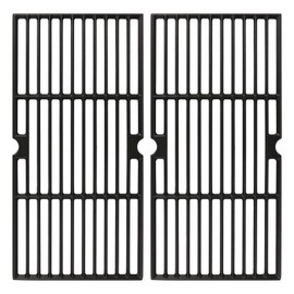 Utheer Grill Grates fit Oklahoma Joe's Longhorn Comb Charcoal/Gas Smoke 12201767,14201767, Oklahoma Joe's Longhorn 18202083,16202046,15202029, for Grill Or Smoker Sides, Heavy Duty Cast Iron, 2 Pcs