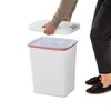 Sterilite 7.5 Gallon TouchTop Wastebasket Trash Can with Pop Up