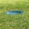 Yard Drain, 4 in. Green Angled Drainage Grate Easy to