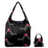 Re-Uz Trendy Folding Reusable Waterproof Carrier Shopper Supermarket Gym Swim