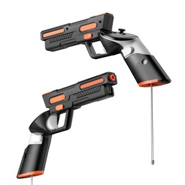 APEXINNO VR Gun Stock Cover for Quest 3S/3 Controllers Accessories, Hard Controller Grips for Oculus Quest 3/3S Enhanced FPS Games Reality Holding Feels, Handle Shell Case Protector