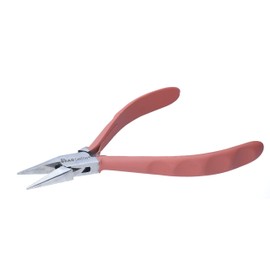 The Beadsmith Satin Touch Chain Pliers 145mm with Polished Steel Head Comfortable Contoured Handles and Double Leaf Springs Jewellery Making Tool