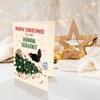 Funny Black Cat Christmas Card, Cute Christmas Card from Cat,