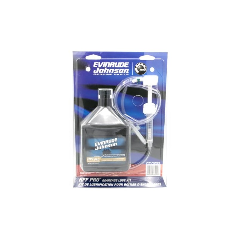Johnson/Evinrude/OMC HPF PRO Gearcase Gear Oil Lube Qt Kit &