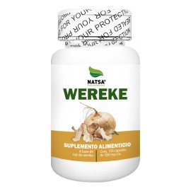 Wereke Wereque 100 Cápsulas Regula Tus Niveles Glucosa Diabetes Antidiabetico Ayuda Regular Peso