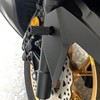 HQTS Motorcycle Headlight Holder Mount Bracket Motorcycle Fender Mudguard Fog