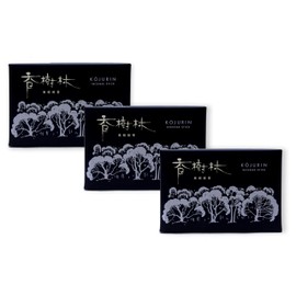 Shoujurin Incense Incense, 3 Boxes, 6.7 oz (195 g), Less Smoke, Sweet Powdery Scent, Comes in a Special Box to Reduce Incense Fracture During Transportation