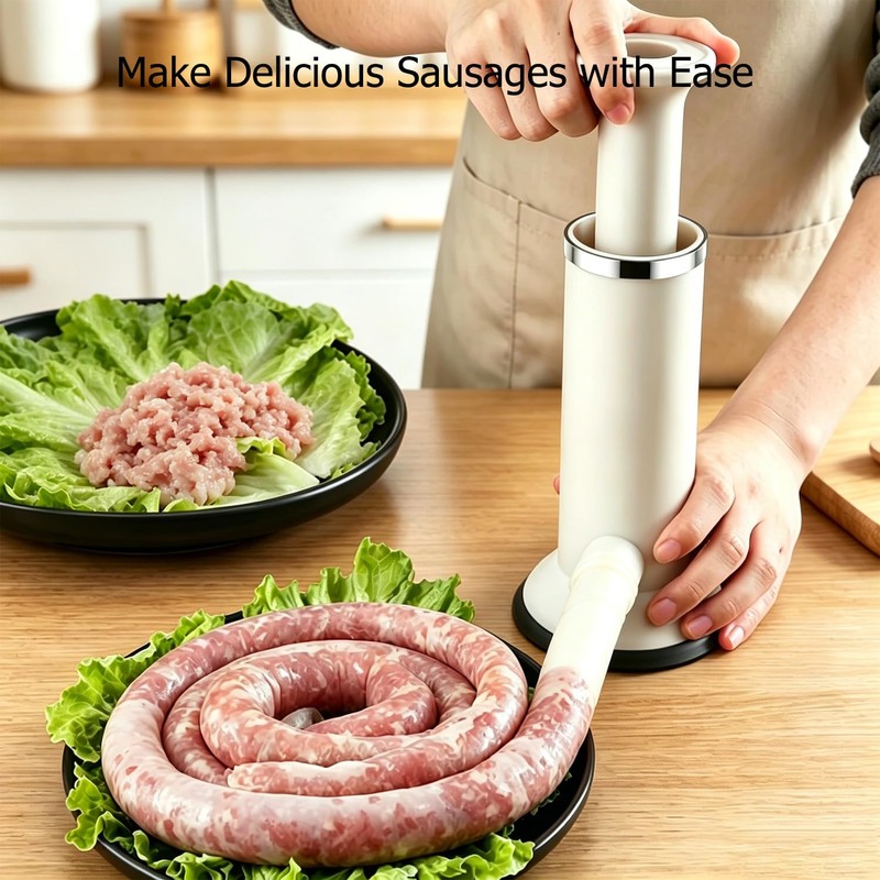 Meatball Maker, Stainless Steel Labor Saving for Sausage Filling
