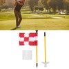 Golf Pin Flag Hole Cup Set for Mini Putting Green