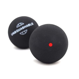 Unsquashable Squash Medium Speed Ball - Black