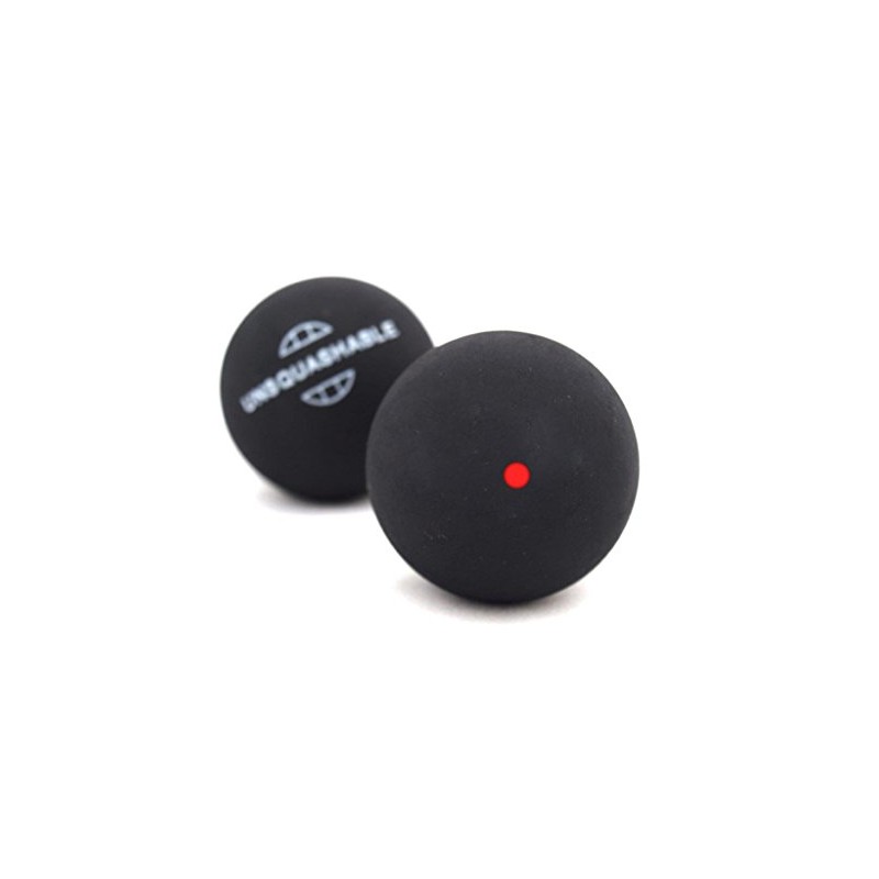 Unsquashable Squash Medium Speed Ball - Black